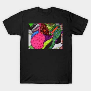 Abstract Fluoro 3 T-Shirt